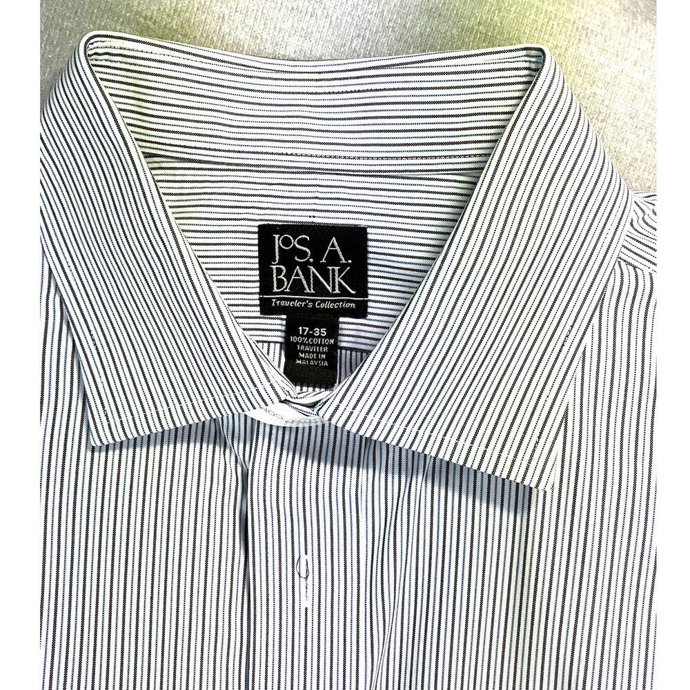 4 pc Jos A Bank Men's Dress Shirt Lot 17 35 Executive Business Closet - Picture 6 of 13